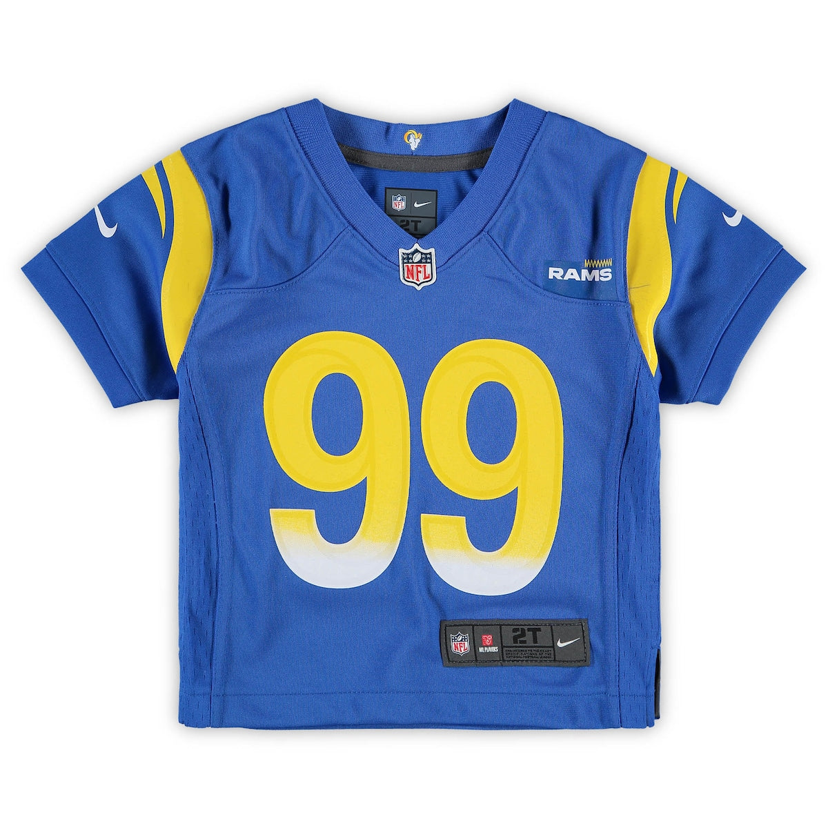 Youth Aaron Donald Nike Rams Game Jersey - Blue