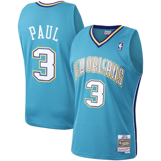 Youth New Orleans Hornets Chris Paul 2005-06 Hardwood Classics Jersey - Teal