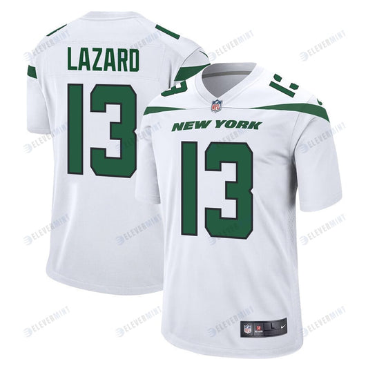 Allen Lazard 13 New York Jets Men Game Jersey - White