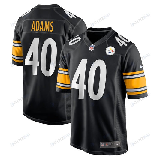 Andrew Adams Pittsburgh Steelers Game Player Jersey - Black