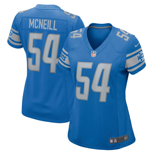 Alim McNeill Detroit Lions Nike Women's Game Jersey - Blue