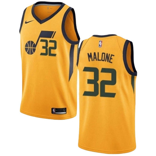 Youth Utah Jazz Karl Malone Statement Edition Jersey - Gold