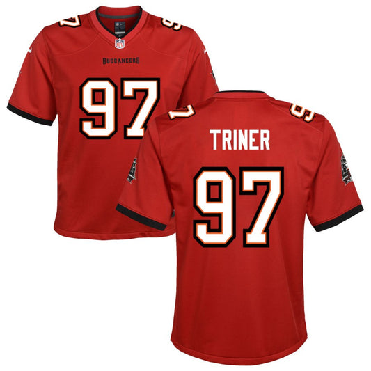 Zach Triner Nike Tampa Bay Buccaneers Youth Game Jersey - Red