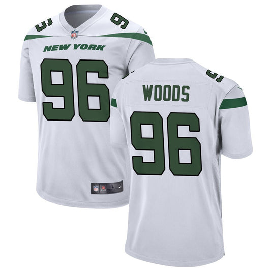 Al Woods New York Jets Nike Game Jersey - White