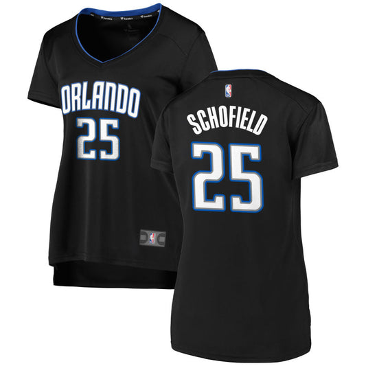 Admiral Schofield Orlando Magic Fanatics Branded Women's 2019 Fast Break Replica Jersey Black - Icon Edition