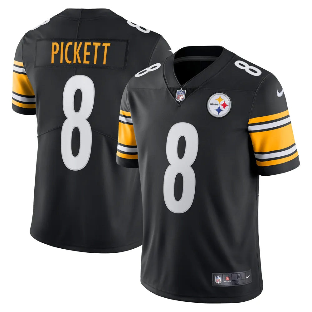 Youth Pittsburgh Steelers Kenny Pickett Vapor Jersey - Black