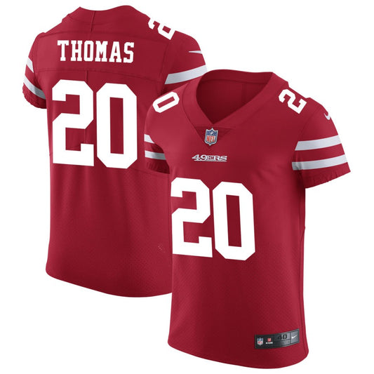 Ambry Thomas San Francisco 49ers Nike Vapor Untouchable Elite Jersey - Scarlet