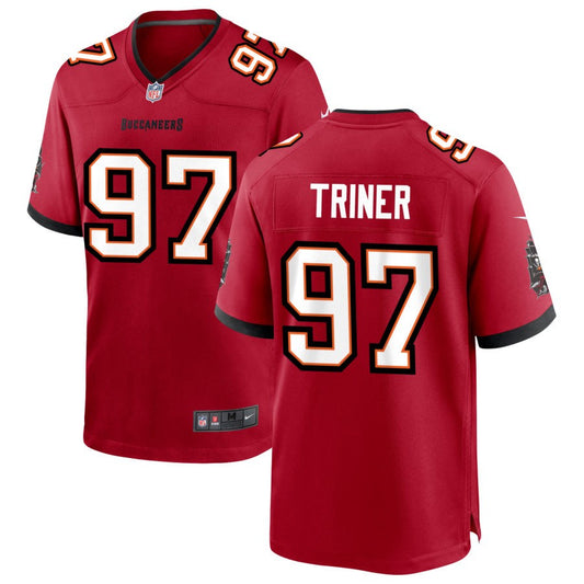 Zach Triner Nike Tampa Bay Buccaneers Game Jersey - Red