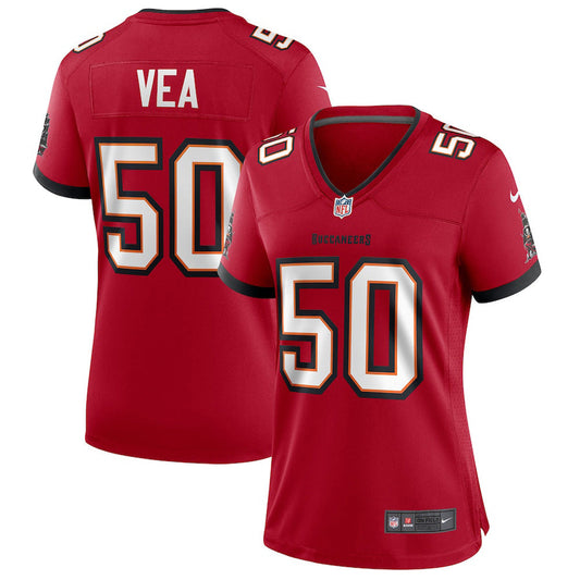 Women's Tampa Bay Buccaneers Vita Vea Game Jersey - Red