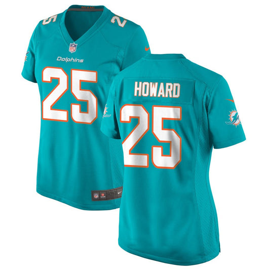 Xavien Howard Miami Dolphins Nike Women's Game Jersey - Aqua