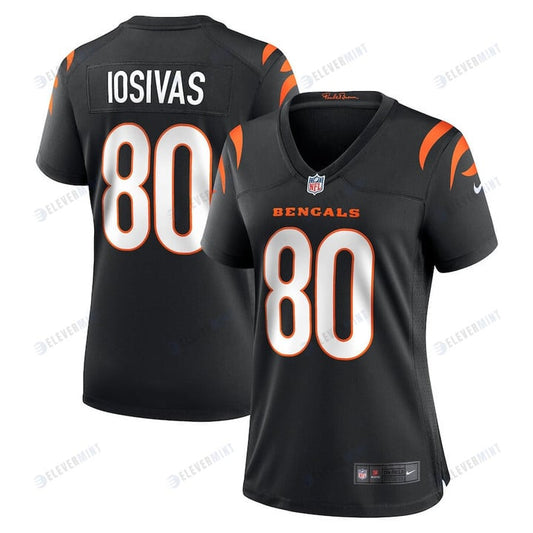 Andrei Iosivas 80 Cincinnati Bengals Women's Game Jersey - Black