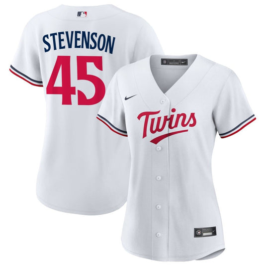 Andrew Stevenson Minnesota Twins Nike Women's Home Replica Jersey - White