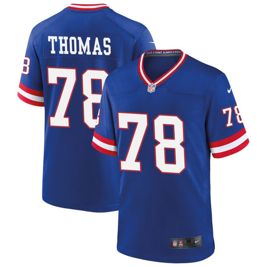 Andrew Thomas New York Giants Nike Classic Game Jersey - Royal