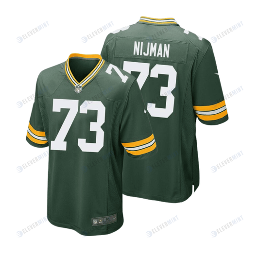 Yosh Nijman 73 Green Bay Packers Men Home Game Jersey - Green