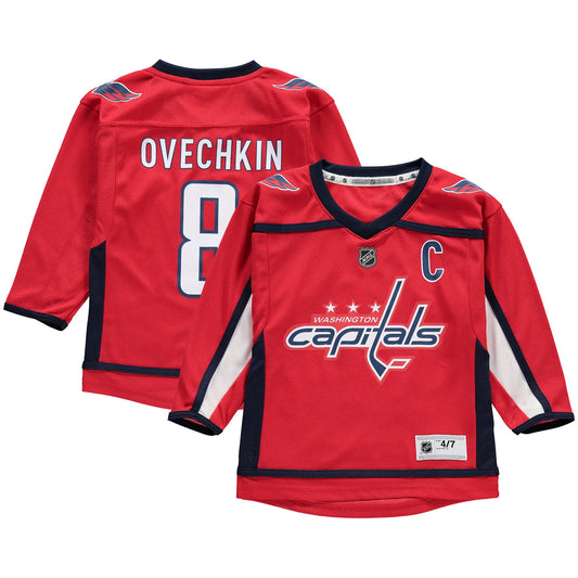 Alexander Ovechkin Washington Capitals Preschool Replica Player Jersey - Red