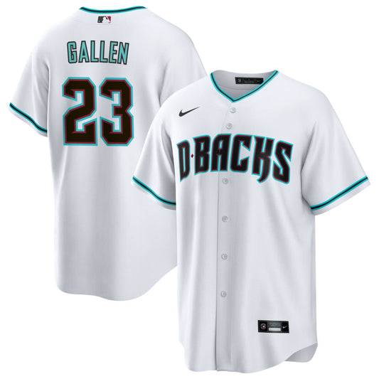 Zac Gallen Arizona Diamondbacks Nike Alternate Replica Jersey - White