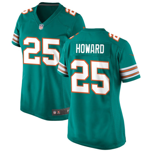 Xavien Howard Miami Dolphins Nike Women's Alternate Game Jersey - Aqua