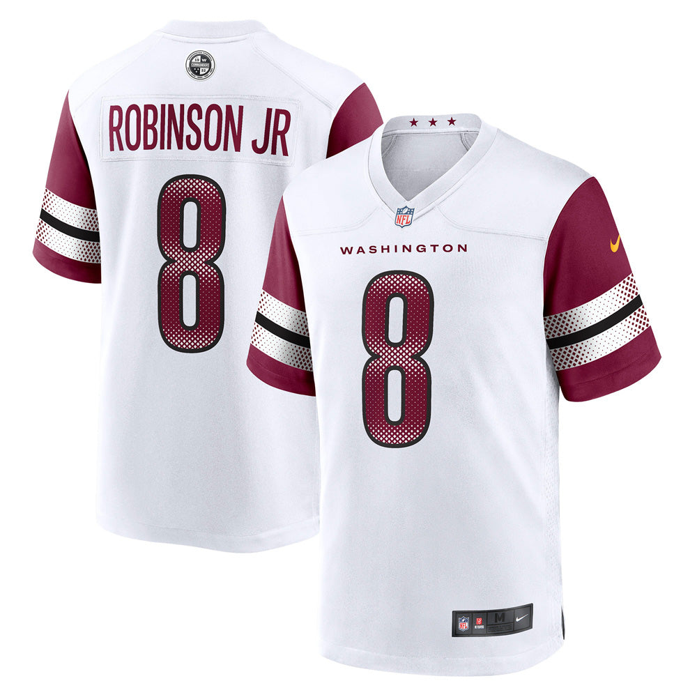 Youth Washington Commanders Brian Robinson Jr. Game Jersey - White