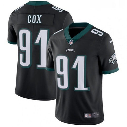 Youth Philadelphia Eagles Fletcher Cox Vapor Jersey - Black