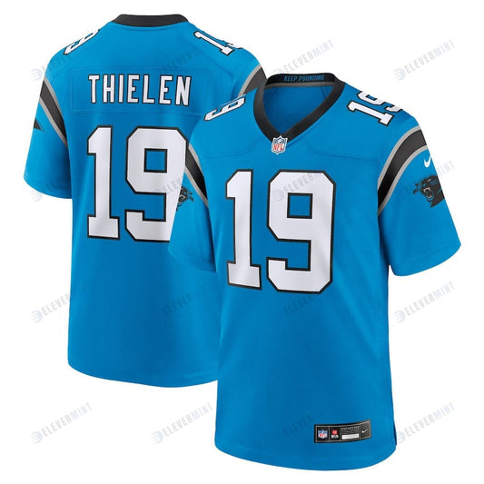 Adam Thielen 19 Carolina Panthers Men's Alternate Game Jersey - Blue