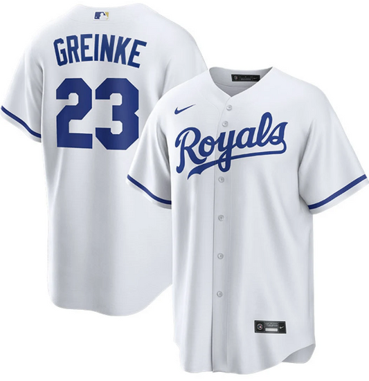 Zack Greinke Jersey - Kansas City Royals Replica Adult Home Jersey