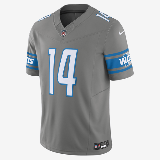 Amon-Ra St. Brown Detroit Lions Men's Nike Dri-FIT NFL Limited Football Jersey - Steel