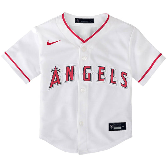 Youth  Nike Angels Home Replica Team Jersey - White