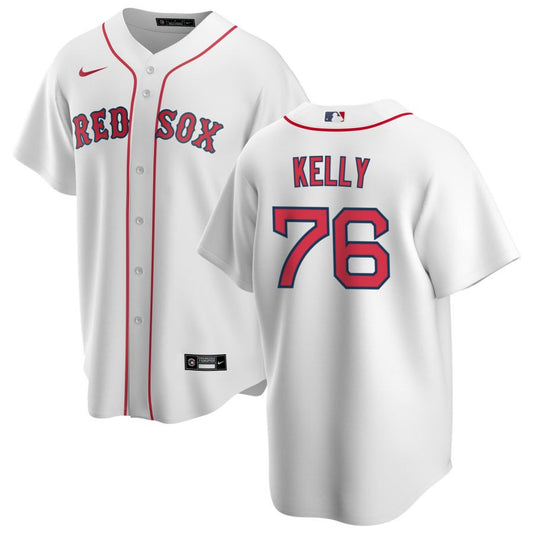 Zack Kelly Boston Red Sox Nike Home Replica Jersey - White