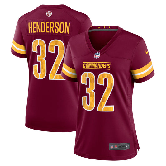 Xavier Henderson Washington Commanders Nike Women's Team Game Jersey - Burgundy