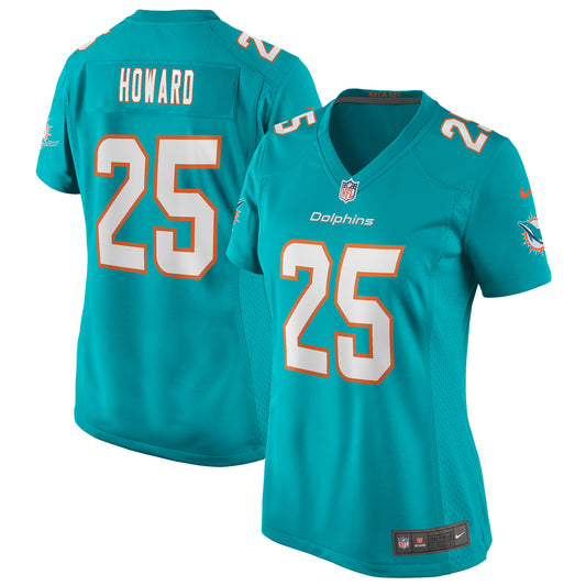 Xavien Howard Miami Dolphins Nike Women's Game Jersey - Aqua